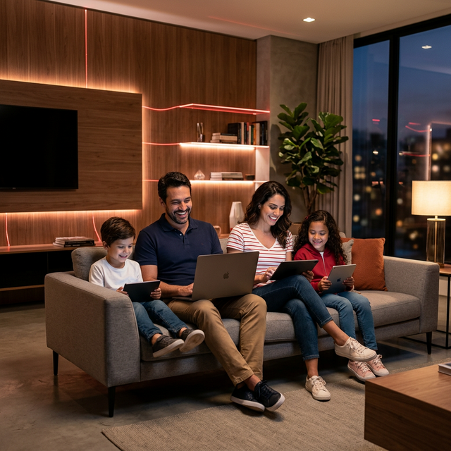 Conexão para toda a família